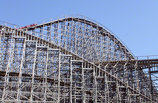 Mean Streak Roller coaster at Cedar Point, Sandusky, Ohio