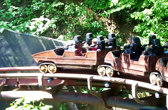 The Tennessee Tornado Rollercoaster at Dollywood, Pigeon Forge Tennessee