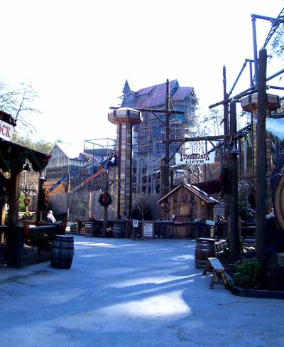 The Mystery Mine Rollercoaster at Dollywood, Pigeon Forge, TN