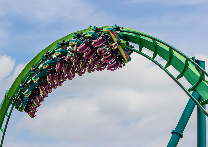 The Hydra Roller Coaster at Dorney Park, Allentown, Pennsylvania
