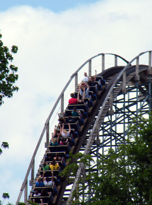 The Voyage Roller Coaster at Holiday World @ Splashin' Safari, Santa Claus, IN