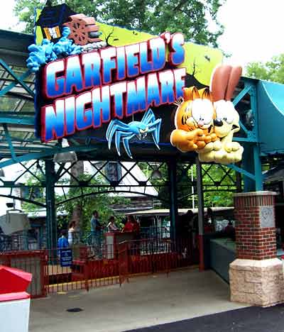 Garfield's Nightmare at Kennywood Park, West Mifflin Pennsylvania