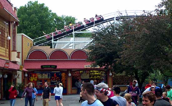 The Jack Rabbit Rollercoaster At Kennywood Park, West Mifflin Pennsylvania