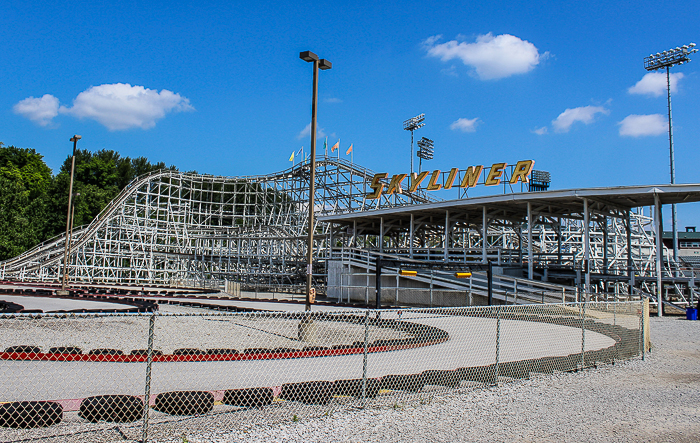 The Skyliner Roller Coaster at Lakemont Park and The Island Waterpark, Altoona, Pennsylvania