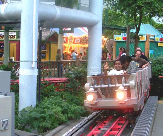 The Little Ripper Rollercoaster at The Park at Mall of America, Bloomington, Minnesota