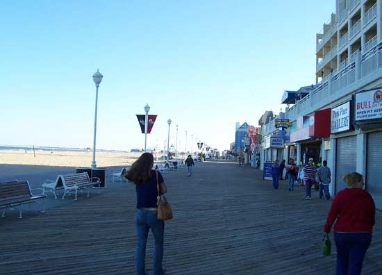 The Boardwalk at Ocean City, MD