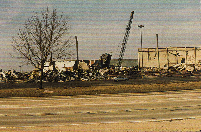 The Demolition of Old Chicago Shopping Center and Amusement Park, Bolingbrook, IL