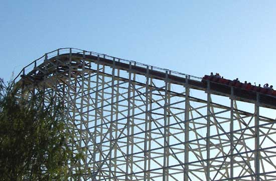 The Wild One Rollercoaster at Six Flags America, Largo, MD