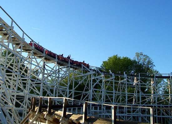 The Wild One Rollercoaster At Six Flags America, Largo, MD