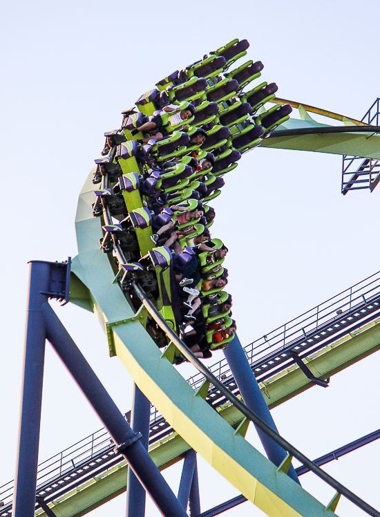The Medusa Roller Coaster at Six Flags Discovery Kingdom, Vallejo, California