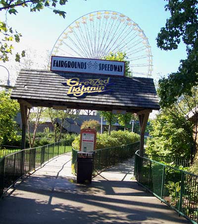 The Greezed Lightnin' Rollercoaster Six Flags Kentucky Kingdom, Louisville, KY