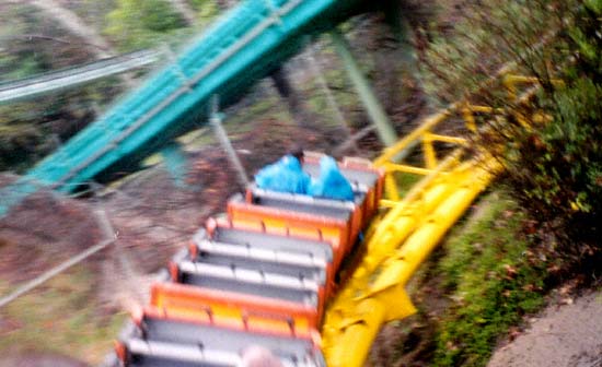 Gold Rusher Mine Train @ Six Flags Magic Mountain