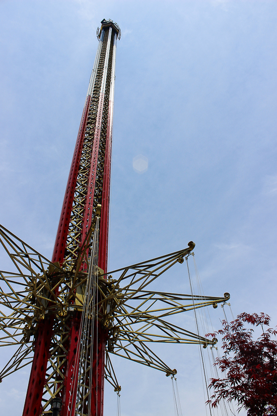 The New England Sky Screamer at Six Flags New England, Agawam, Massachusetts