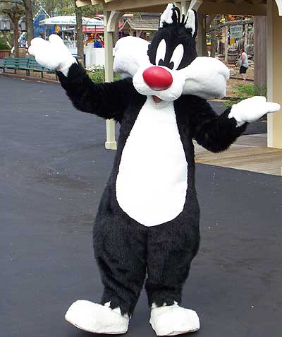 Sylvester at Six Flags St. Louis