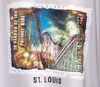 A Six Flags St. Louis T-Shirt