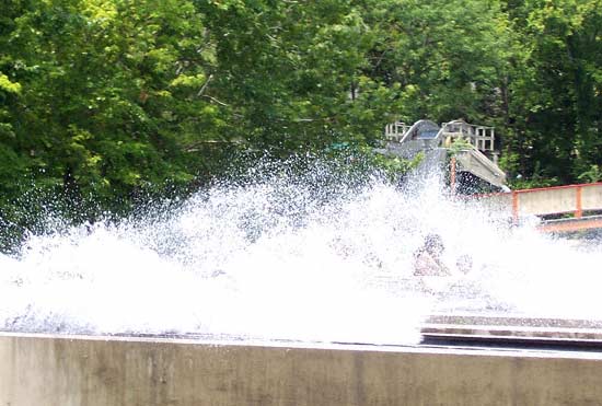 The Log Flume at Six Flags St. Louis, Allenton, MO