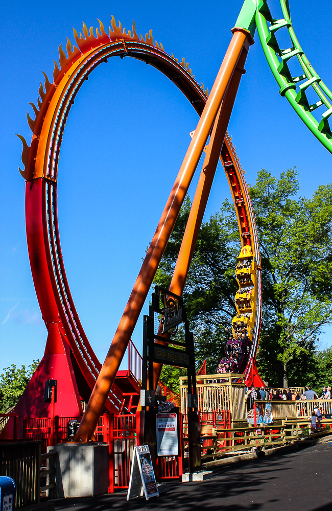 Six Flags St Louis Rides Video 