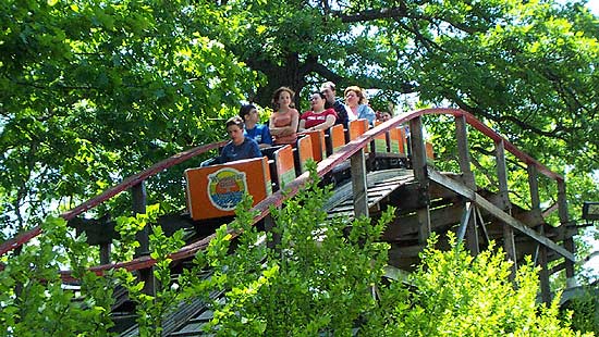 The Comet Rollercoaster at Waldameer Park, Erie Pennsylvania