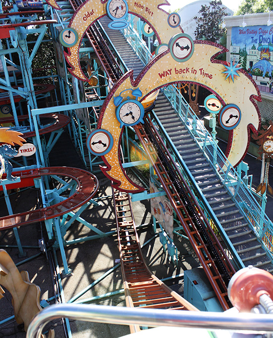 The Primeval Whirl Roller Coaster at Walt Disney World - Disney's Animal Kingdom, Lake Buena Vista, Florida
