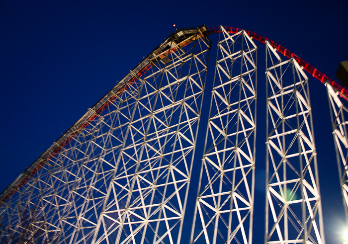 Mamba Roller Coaster at Worlds of Fun, Kansas City, Missouri