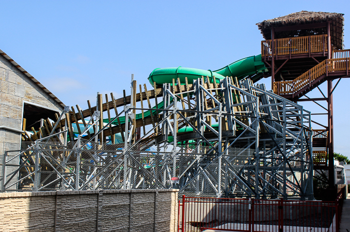 The Switchback Roller Coaster at ZDT's Amusement Park, Seguin, Texas