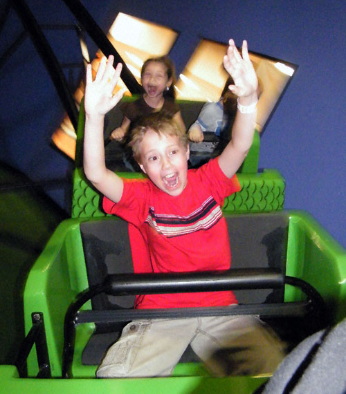 The Python Pit Roller Coaster at Zonkers Family Entertainment Center, Olathe, Kansas