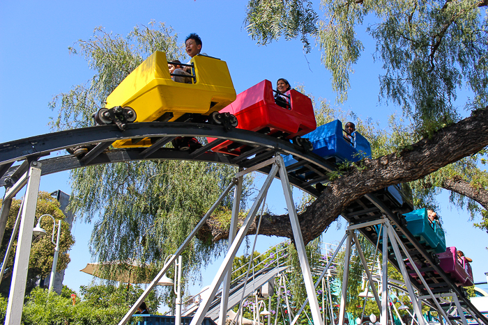 The Freeway Coaster at Adventure City, Anaheim, California