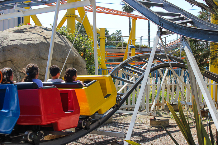 The Freeway Coaster at Adventure City, Anaheim, California