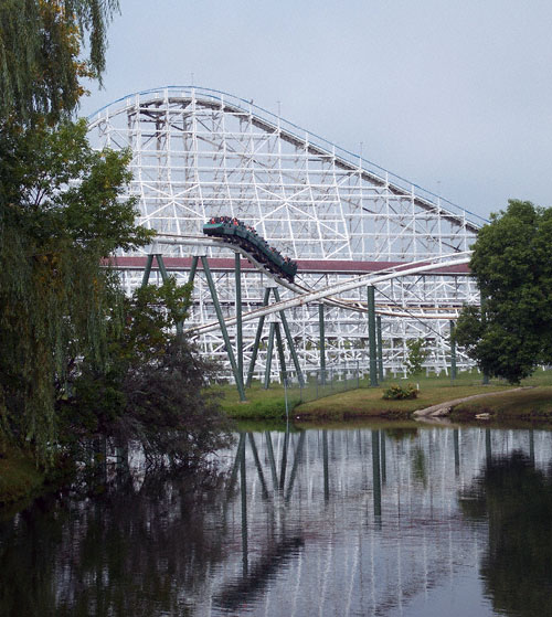 The Dragon Roller Coaster At Adventureland, Altoona, Iowa 