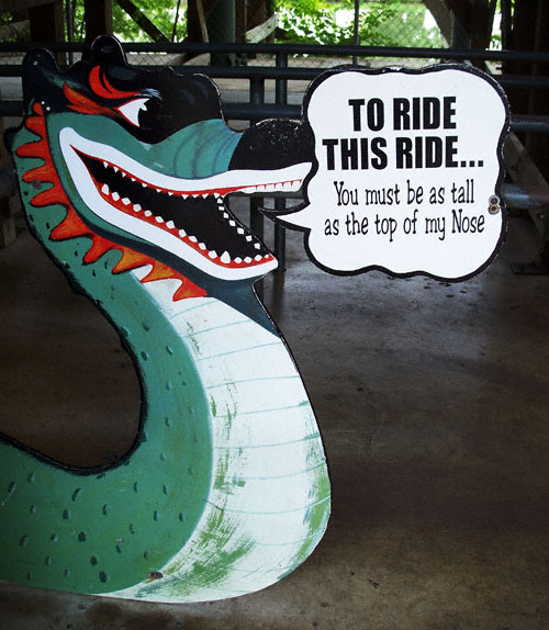 The Dragon Roller Coaster At Adventureland, Altoona, Iowa 