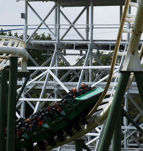 The Dragon Roller Coaster At Adventureland, Altoona, Iowa 