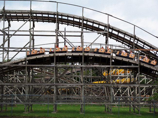 The Outlaw Roller Coaster At Adventureland, Altoona, Iowa 