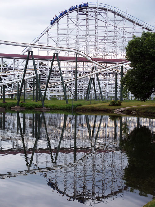 The Tornado Roller Coaster at Adventureland, Altoona, Iowa