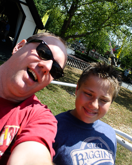 The Sky Ride at Adventureland Amusement Park, Altoona, Iowa