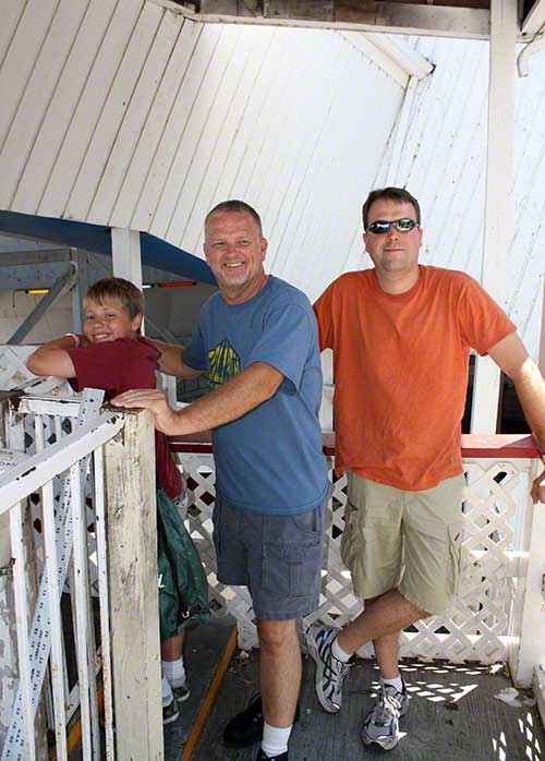 The Legend Roller Coaster at Arnolds Park, Arnolds Park Iowa