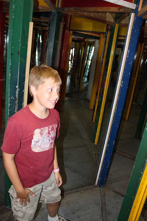 The Mirror Maze at Arnolds Park, Arnolds Park Iowa