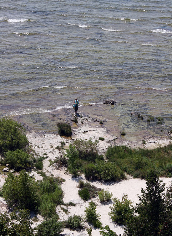 The Cana Island Lighthouse, Door County Wisconsin.