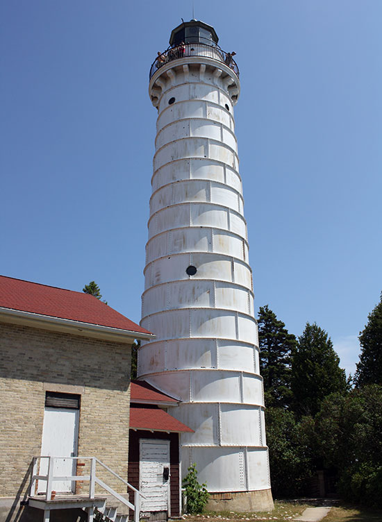 The Cana Island Lighthouse, Door County Wisconsin.