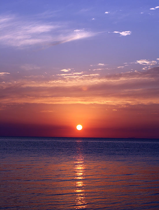 Sunset at The Shallows, Egg Harbor, Door County Wisconsin.