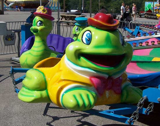 The Happy Pond at Beech Bend Park In Bowling Green, Kentucky