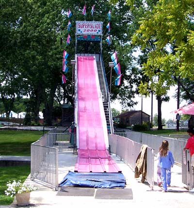 The Super Slide at Beech Bend Park In Bowling Green, Kentucky