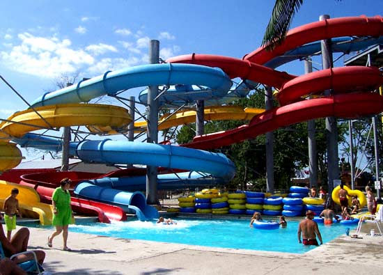 Splashin' Lagoon at Beech Bend Park In Bowling Green, Kentucky