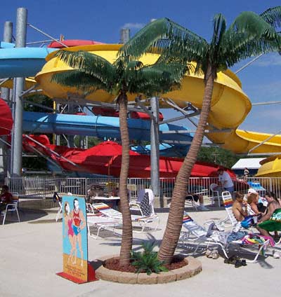 Splashin' Lagoon at Beech Bend Park In Bowling Green, Kentucky