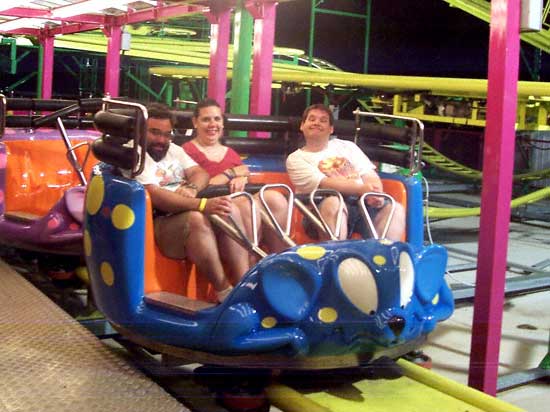 The Wild Mouse Rollercoaster at Beech Bend Park In Bowling Gree