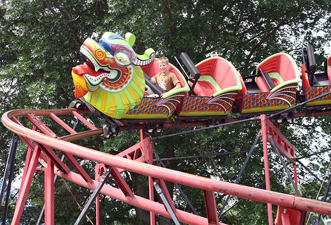  The Dragon Coaster at Beech Bend Park in Bowling Green, Kentucky