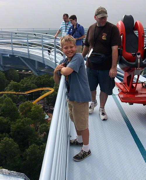 The Griffon Roller Coaster at Busch Gardens Europe, Williamsburg, Virginia