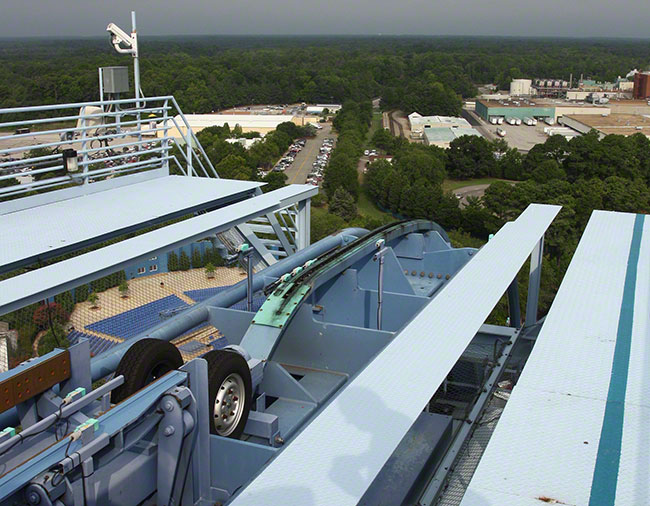 The Griffon Roller Coaster at Busch Gardens Europe, Williamsburg, Virginia