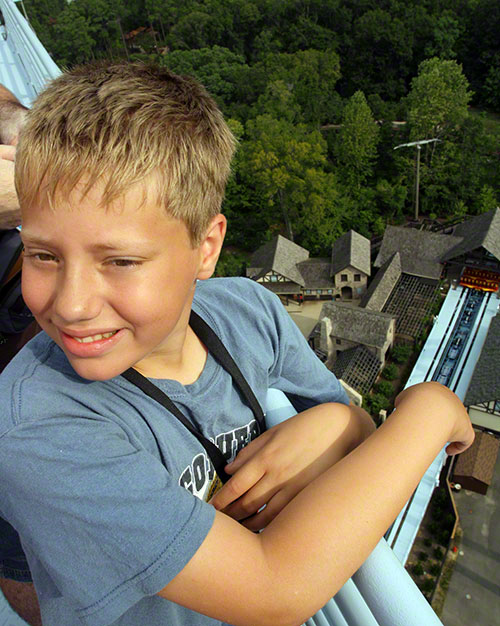 The Griffon Roller Coaster at Busch Gardens Europe, Williamsburg, Virginia