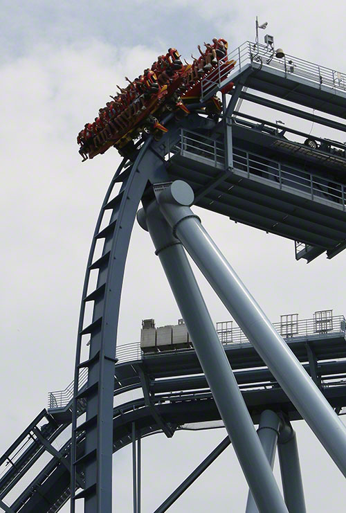 The Griffon Roller Coaster at Busch Gardens Europe, Williamsburg, Virginia