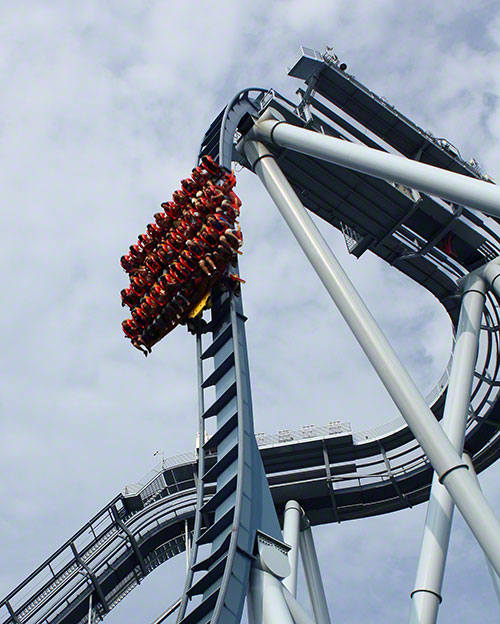 The Griffon Roller Coaster at Busch Gardens Europe, Williamsburg, Virginia